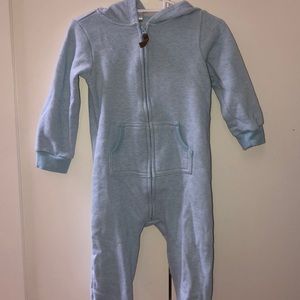 Carters zip up onesie